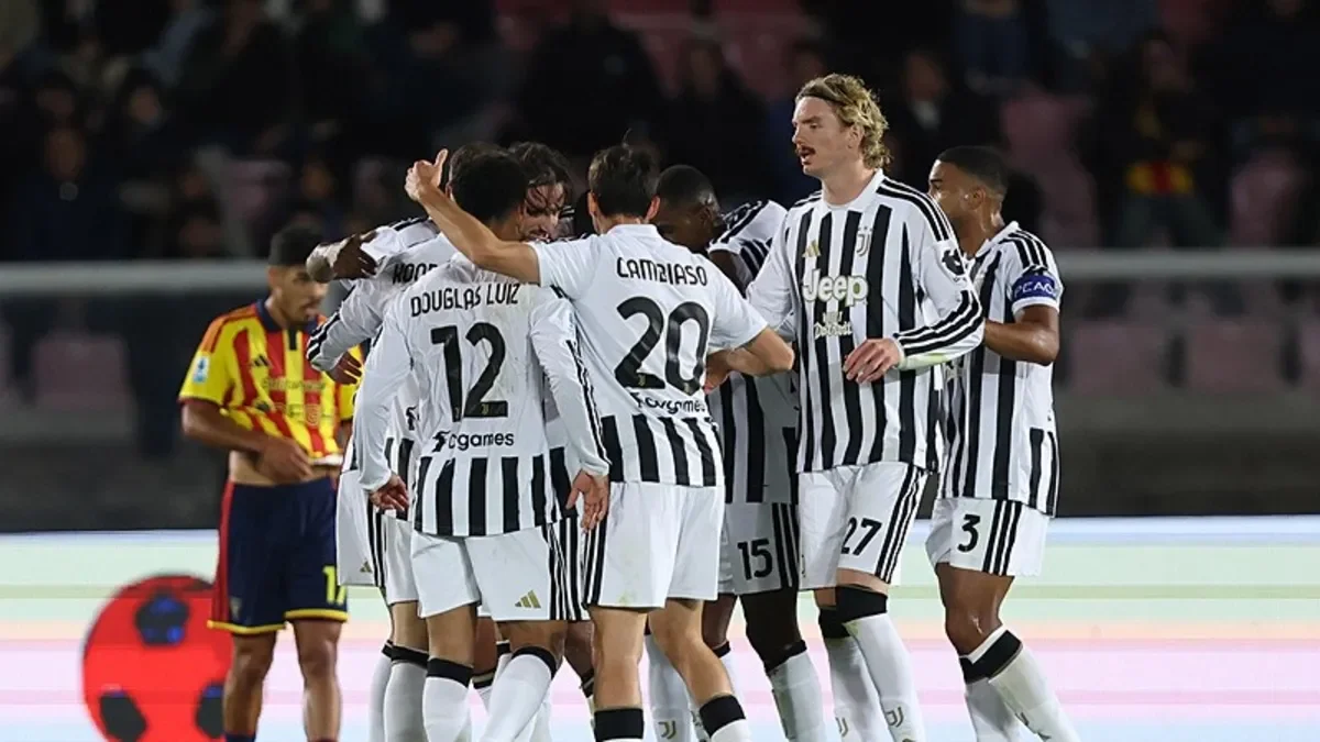 Juventus, Lecce'de 3 puana uzandı!