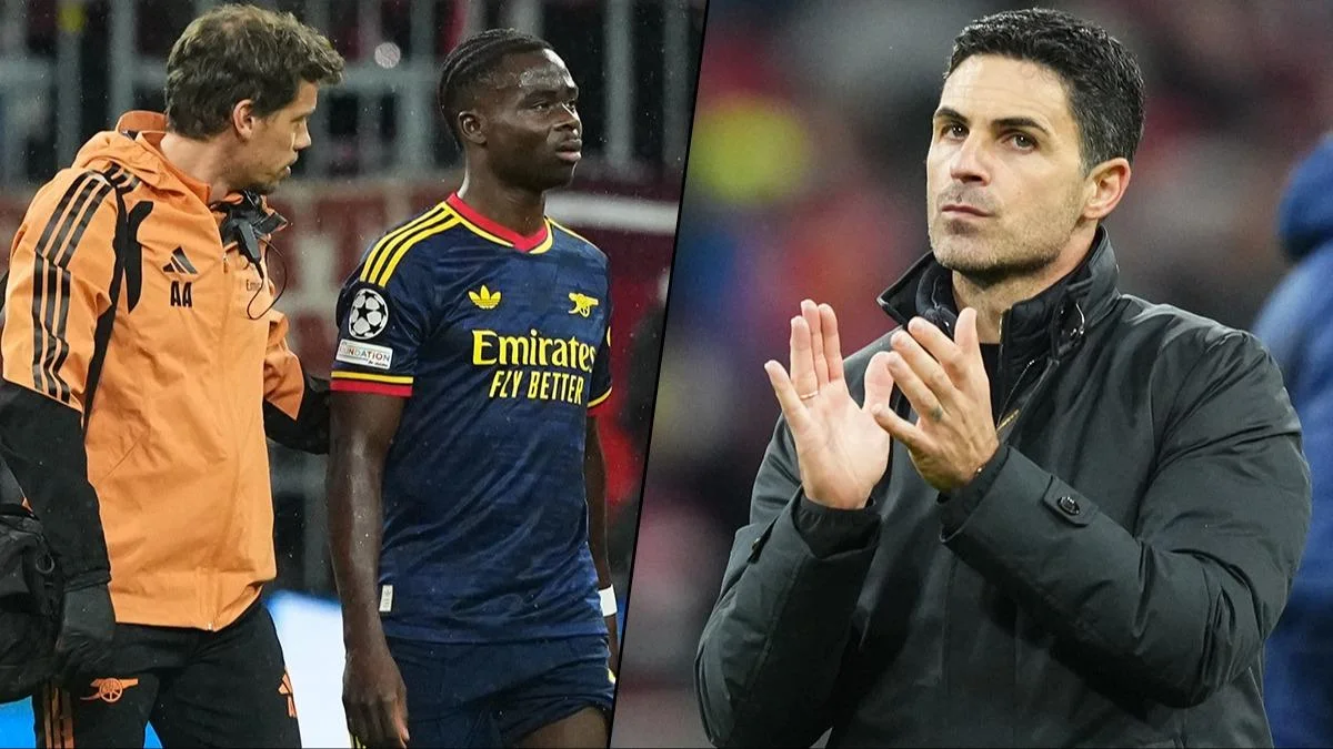 Mikel Arteta'nın Saka endişesi: Hiç iyi görünmüyor ama bekleyip göreceğiz