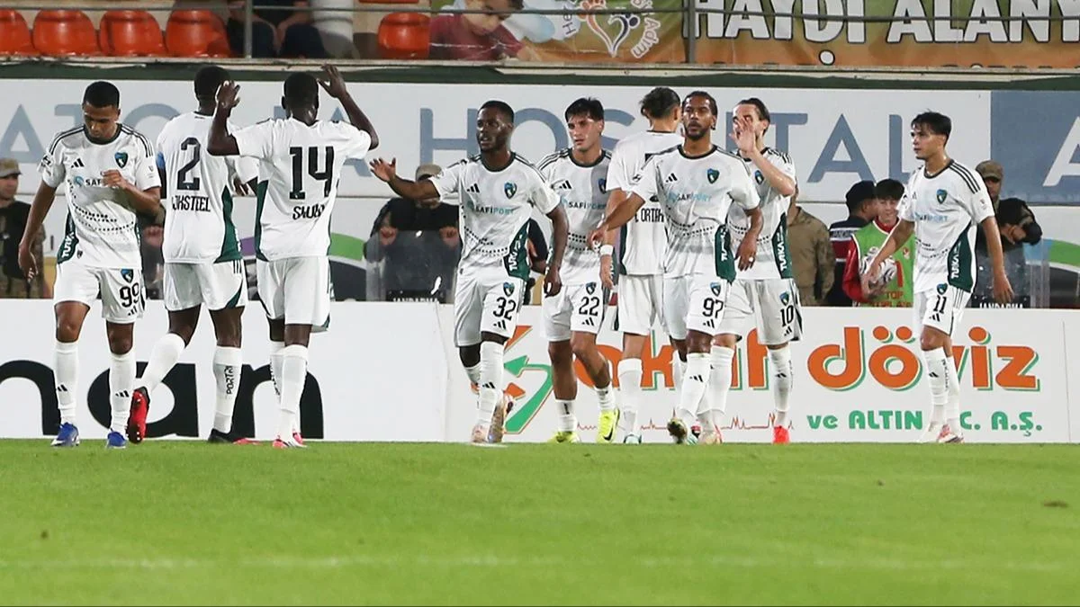 Alanyaspor 1-2 Kocaelispor: 9. hafta sonucu