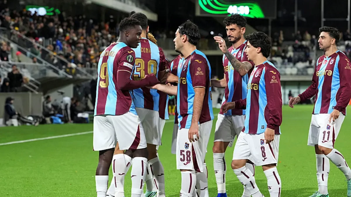 Trabzonspor'un Avrupa'da galibiyet hasreti sona erdi