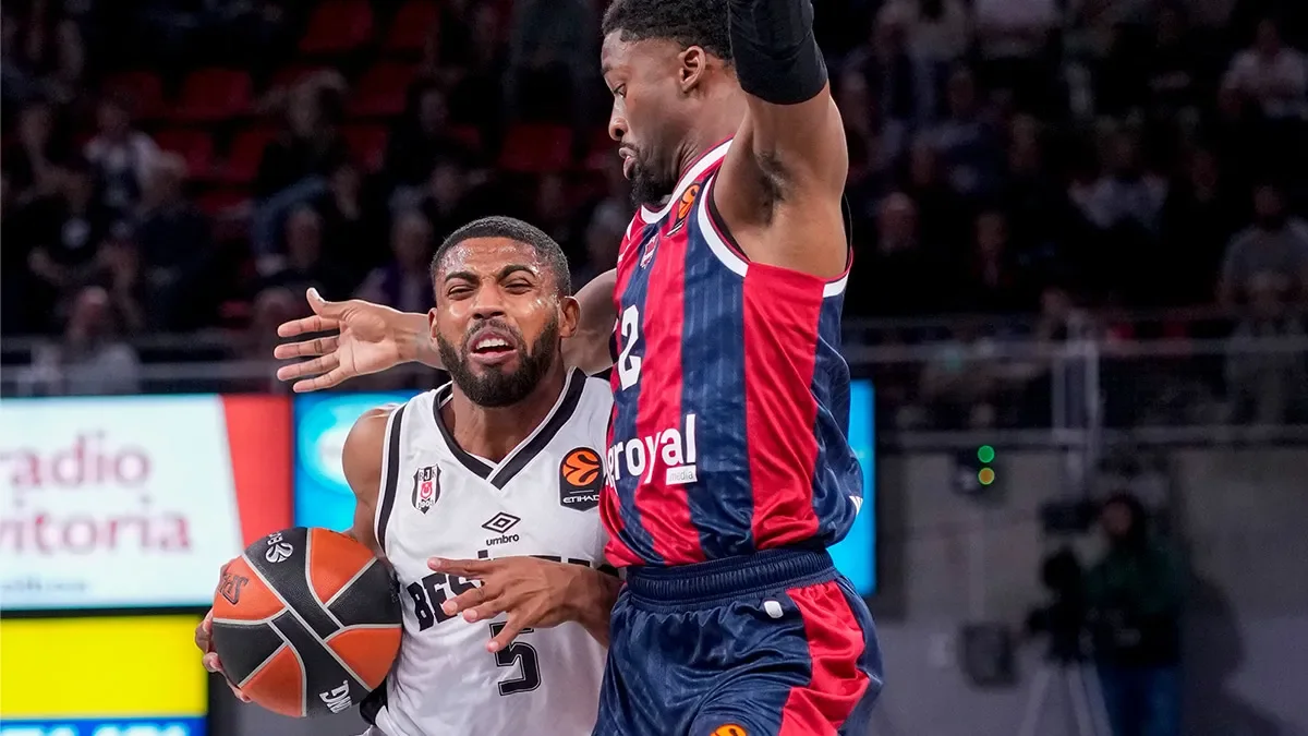 Beşiktaş Baskonia'yı deplasmanda devirdi! Wilbekin'den 24 sayı