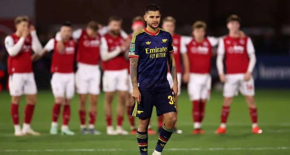 Arsenal, Lig Kupası'nda Fleetwood Town'a elendi