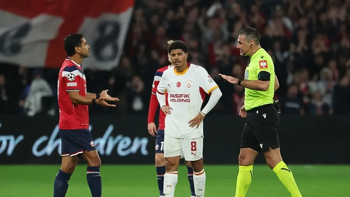 Galatasaray'ın Lille Penaltısı VAR'dan Döndü