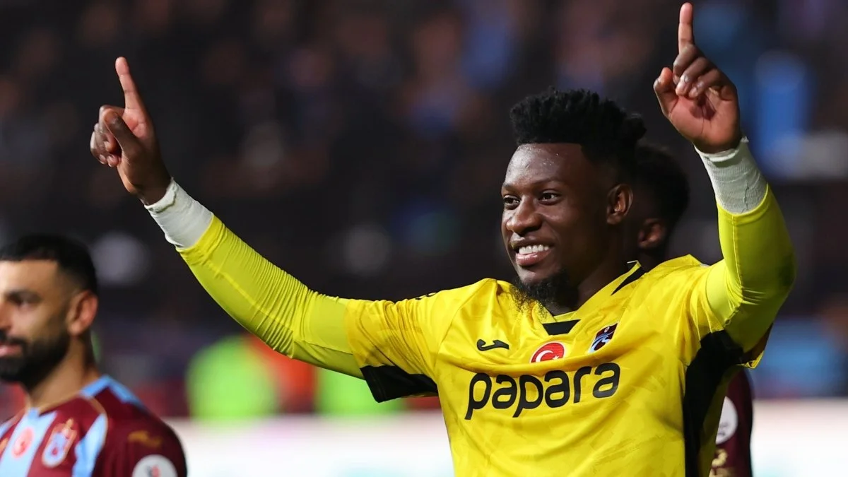 Onana: Trabzonspor başarıyı halka armağan etmek istiyor