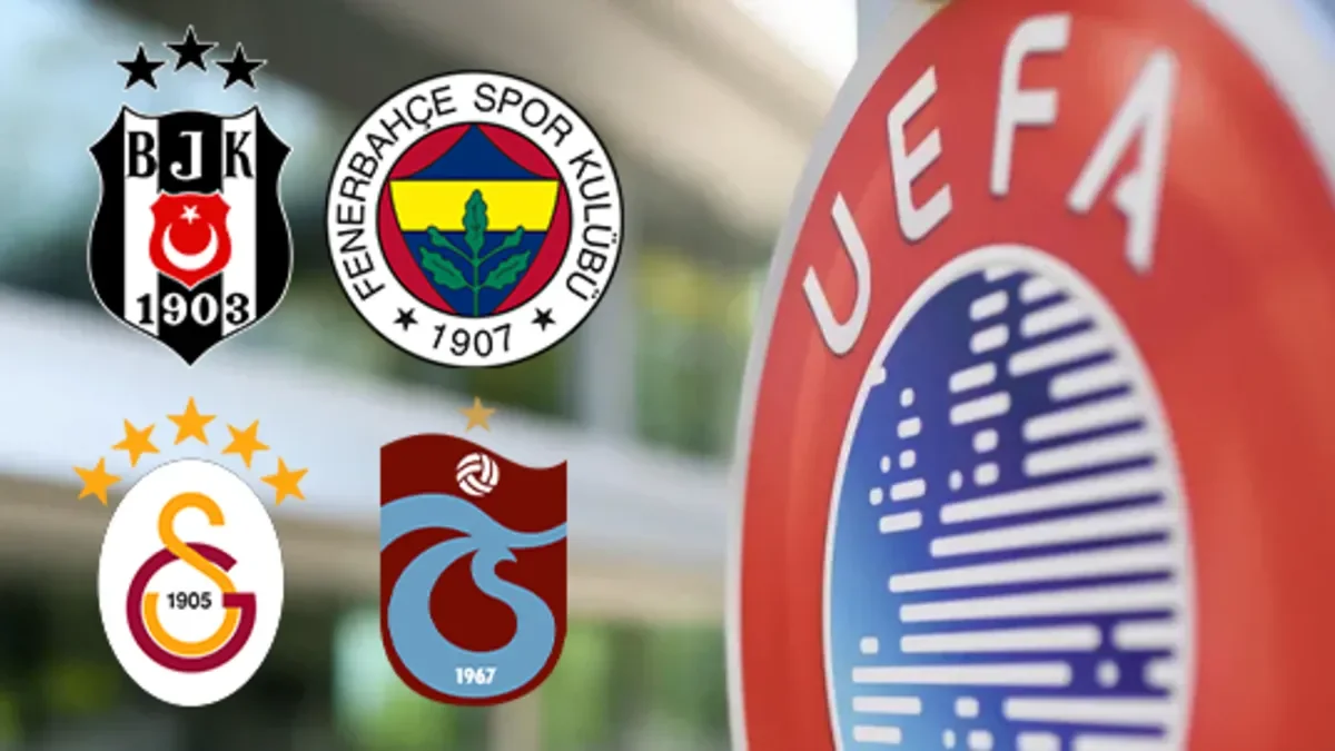 UEFA kulüpler sıralaması: Temsilcimiz 25 basamak yükseldi