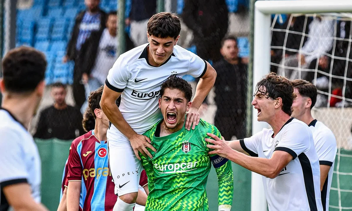 Beşiktaş U19, Trabzonspor deplasmanında 4-1 kazandı