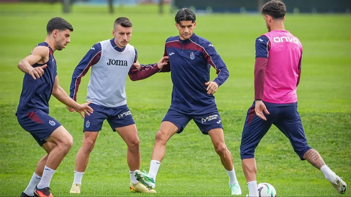 Trabzonspor Hearts maçı hazırlıklarına başladı