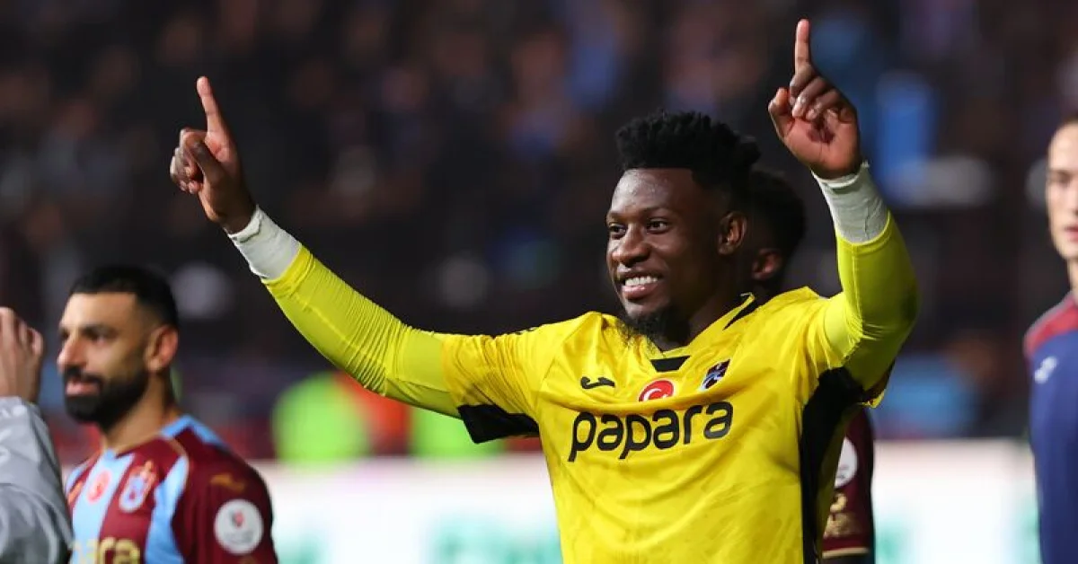 Onana: Beşiktaş derbisi önemli bir adım