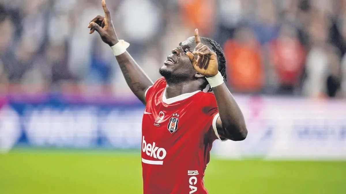 Beşiktaş'ta Beninli orta saha 9 gollük katkıya ulaştı