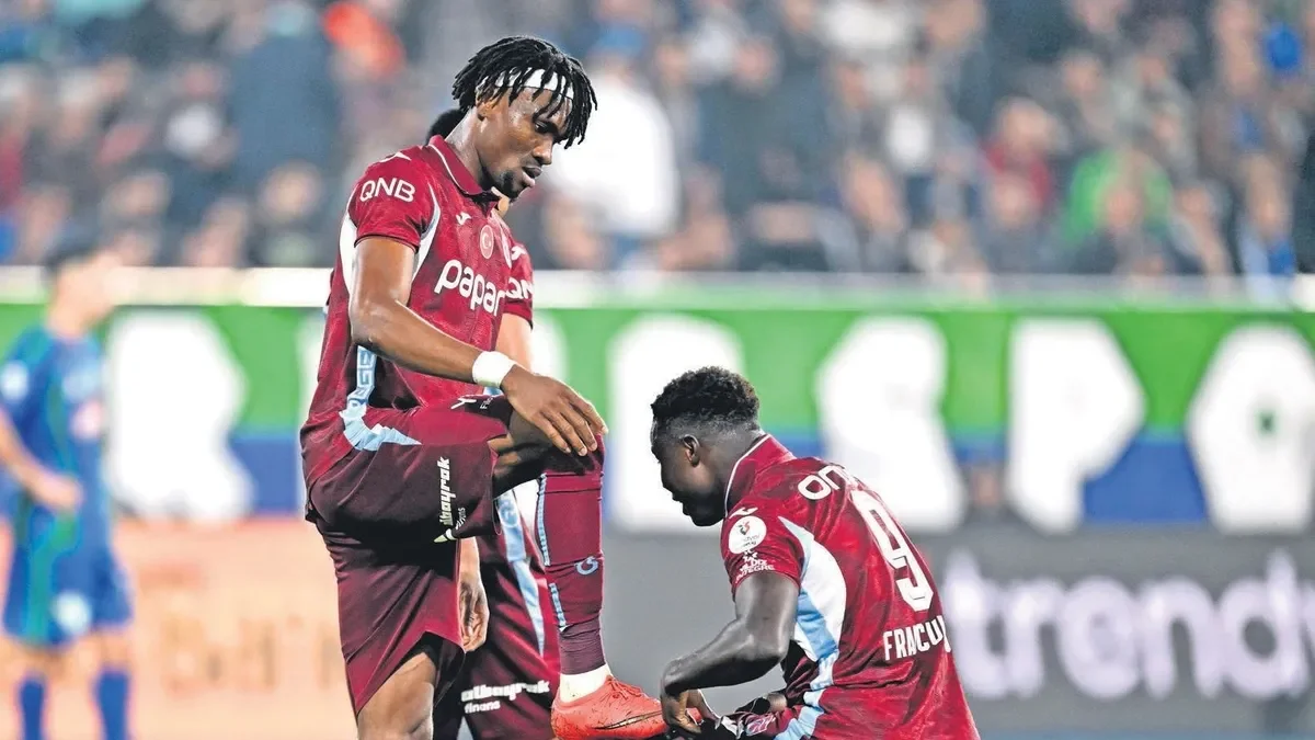 Trabzonspor, Dju'nun golüyle kazandı