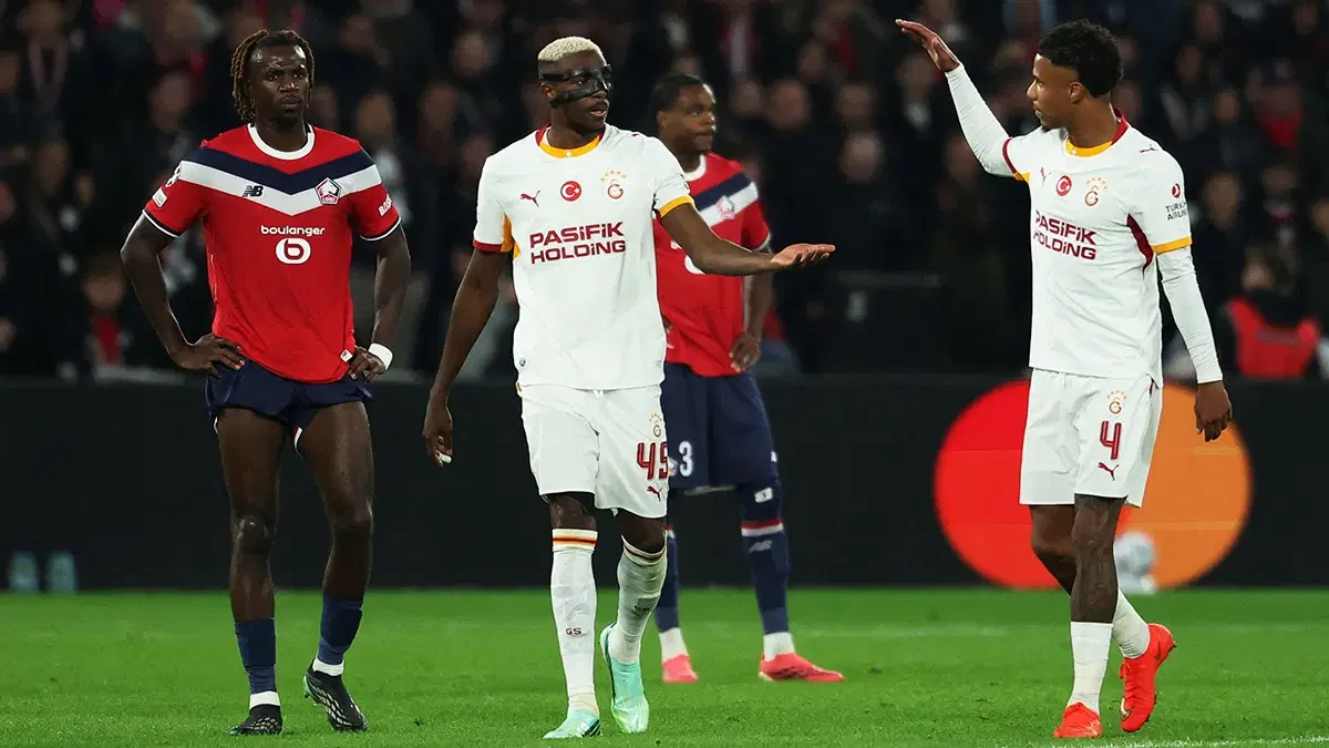 Galatasaray'ın Lille zaferi Fransız basınında