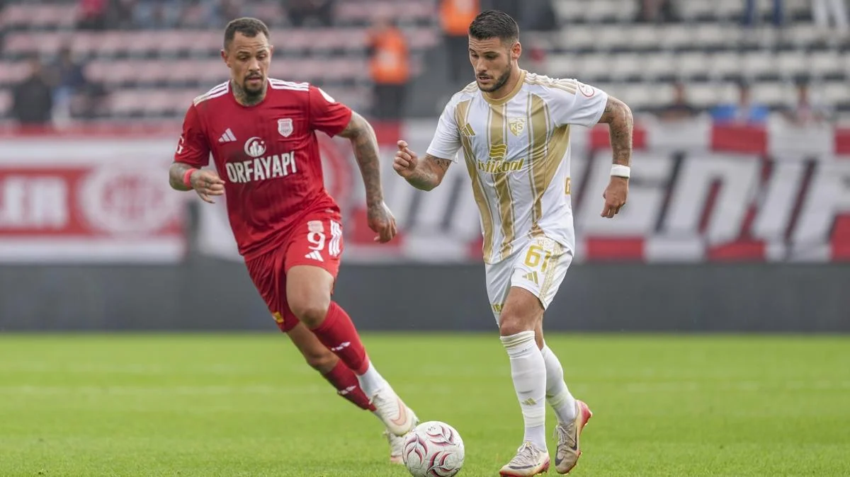 Pendikspor ile Kayserispor 2-2 berabere kaldı