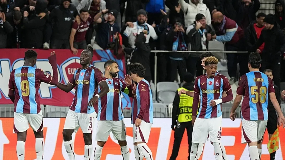 Trabzonspor Konferans Ligi'ne galibiyetle başladı!
