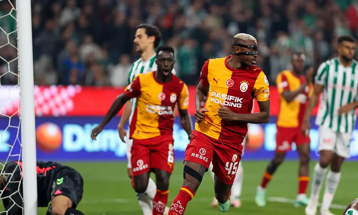 Galatasaray Konyaspor'u 4-0 yendi