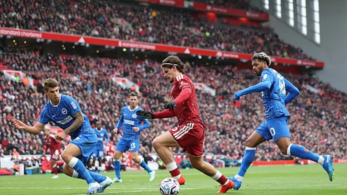 Brighton, Liverpool'a 2-0 yenildi